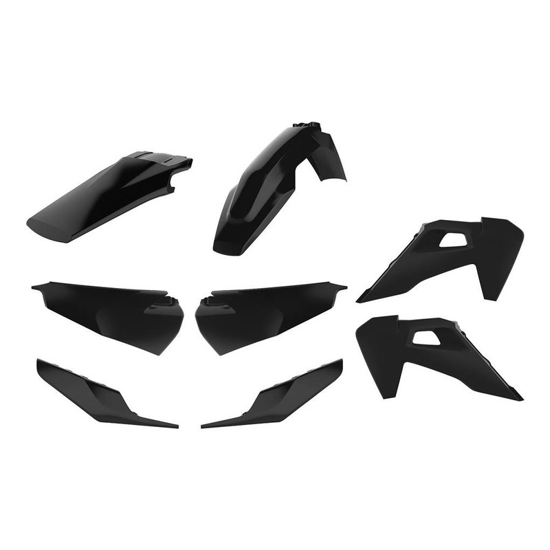 Kit plastique Polisport Husqvarna 250 FE 2020 noir