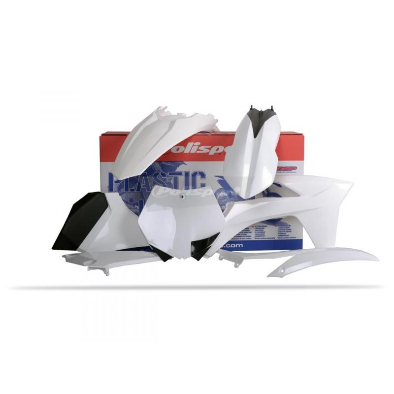 Kit plastique Polisport KTM 450 SX-F 2012 blanc