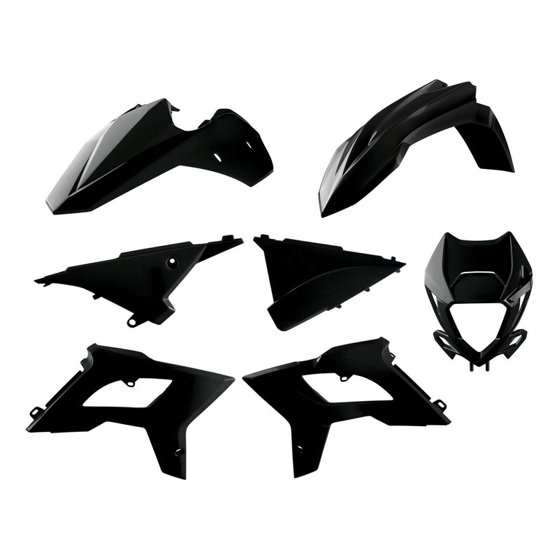 Kit Plastique POLISPORT RESTYLING Édition 2022 Noir – Beta RR 2T / 4T 13-17