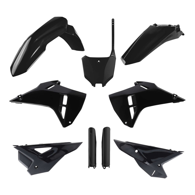 Kit Plastique Polisport Restyling noir Honda CRF 450 R 21-24