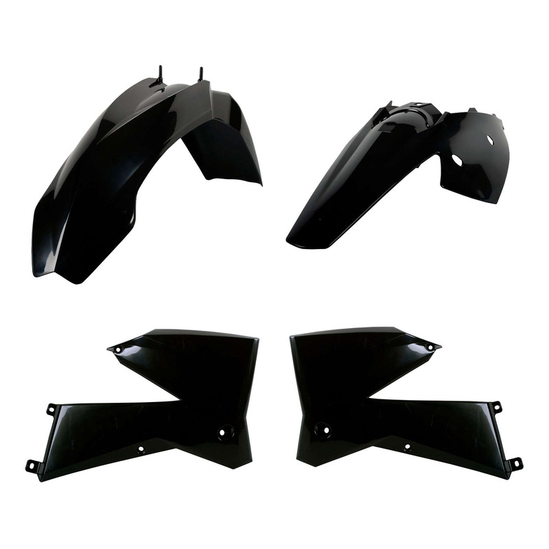 Kit plastique Polisport type origine noir KTM EXC 250 05-07