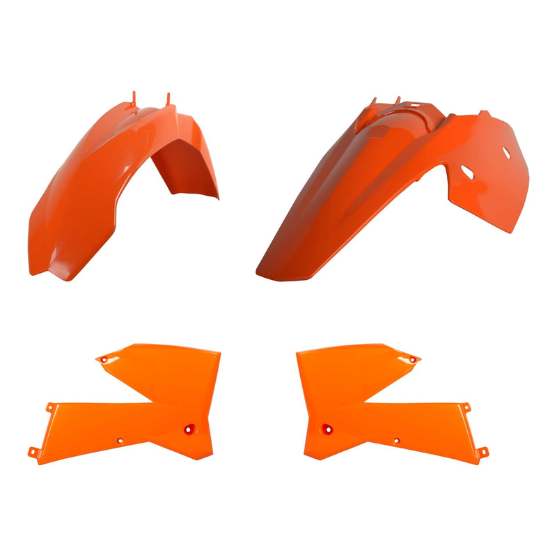 Kit plastique Polisport type origine orange KTM EXC 250 05-07