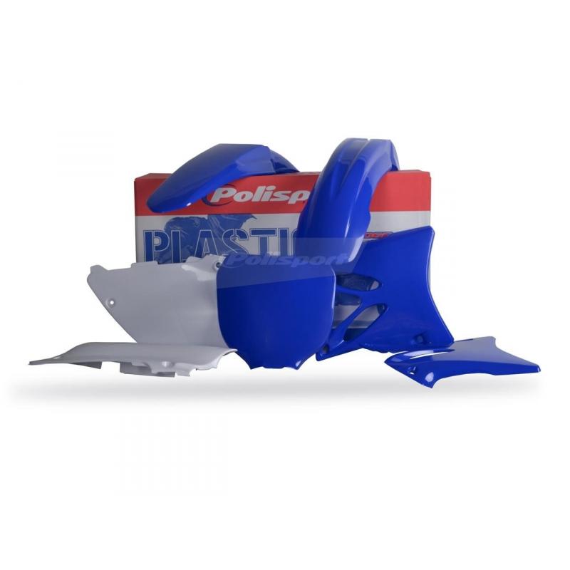Kit plastique Polisport Yamaha 250 YZ 02-05 (bleu/blanc origine)