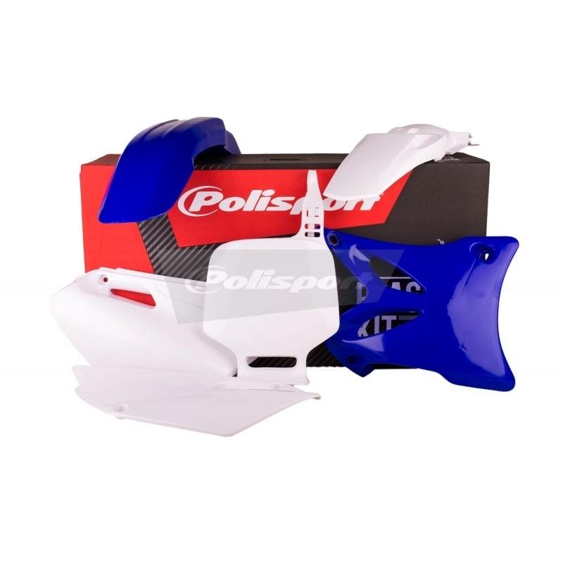 Kit plastique Polisport Yamaha 85 YZ 13-14 (bleu/blanc origine 13-14)