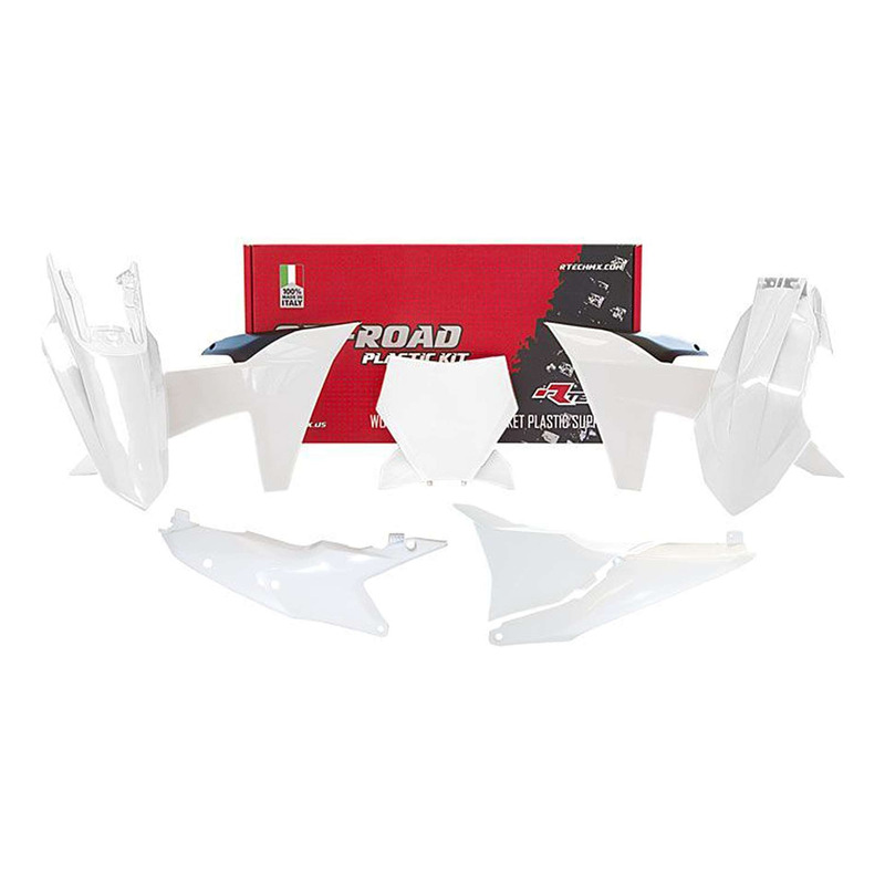 Kit plastique Rtech Blanc - KTM SX/SXF depuis 2023