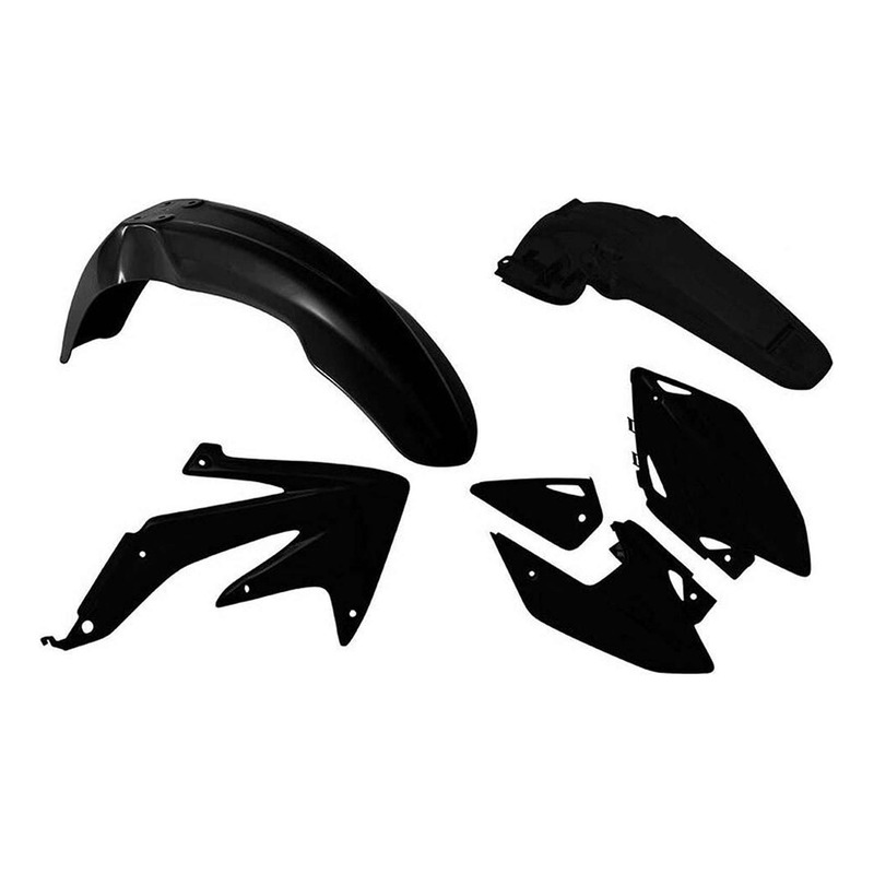 Kit plastique Rtech Noir Honda CRF-X 450cc 05-07