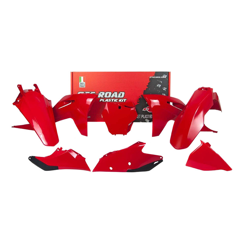 Kit Plastique RTECH Rouge 6 PiÃ¨ces pour Gasgas MC/MCF 21-23
