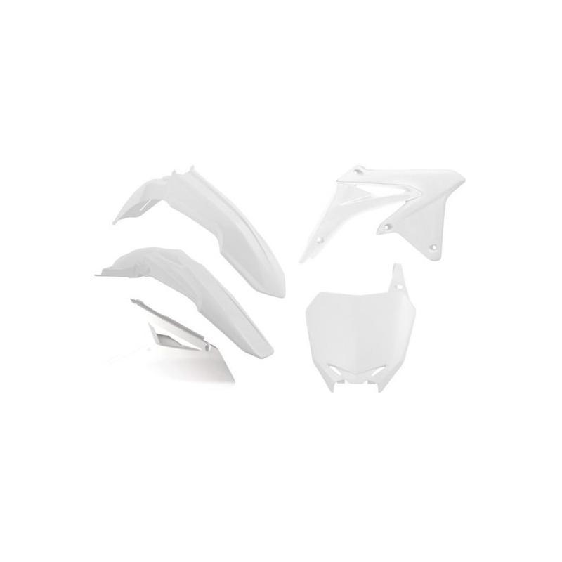 Kit plastique RTech Suzuki 450 RM-Z 08-17 blanc (couleur OEM 2017)