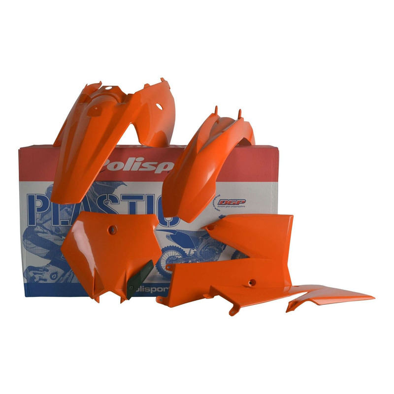 Kit Plastique Standard POLISPORT Type Origine Orange â   KTM 85 SX 06-