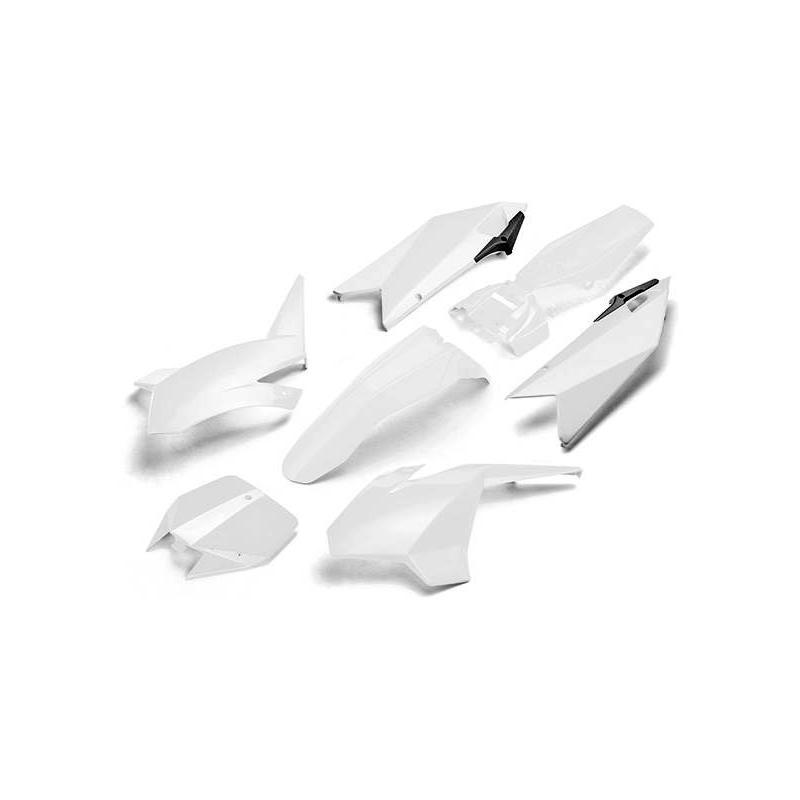 Kit plastique YCF Bigy blanc
