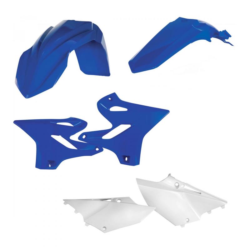 Kit plastique Acerbis Yamaha 125 YZ 19-20 Bleu/Blanc Brillant