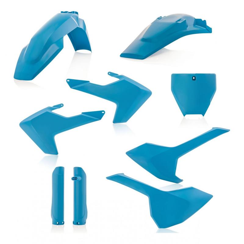Kit plastiques complet Acerbis Husqvarna 250 FC 16-18 (bleu 2)