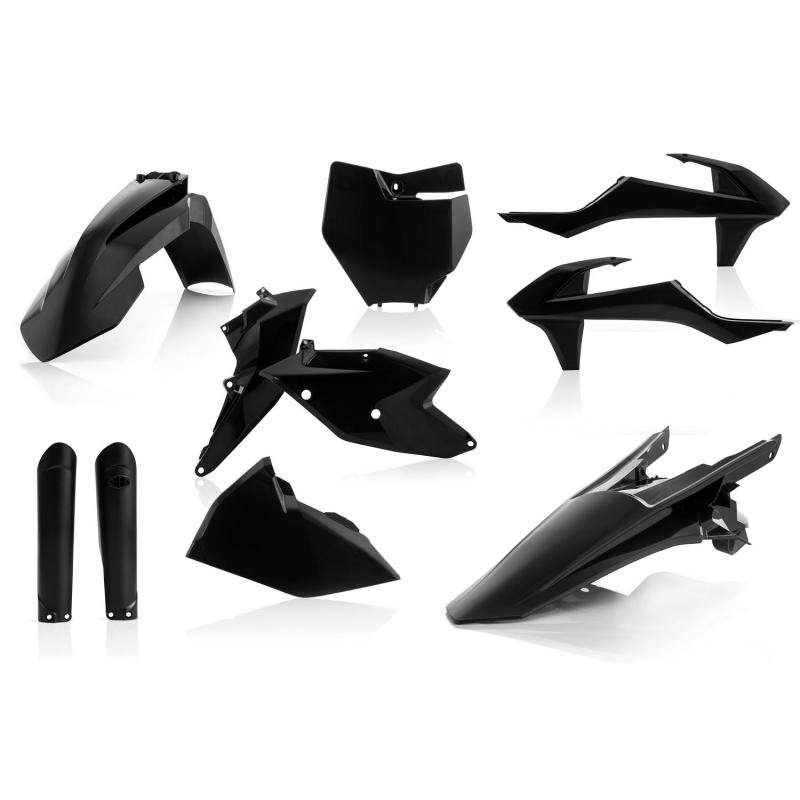 Kit plastique complet Acerbis KTM SXF 16-17 Noir Brillant