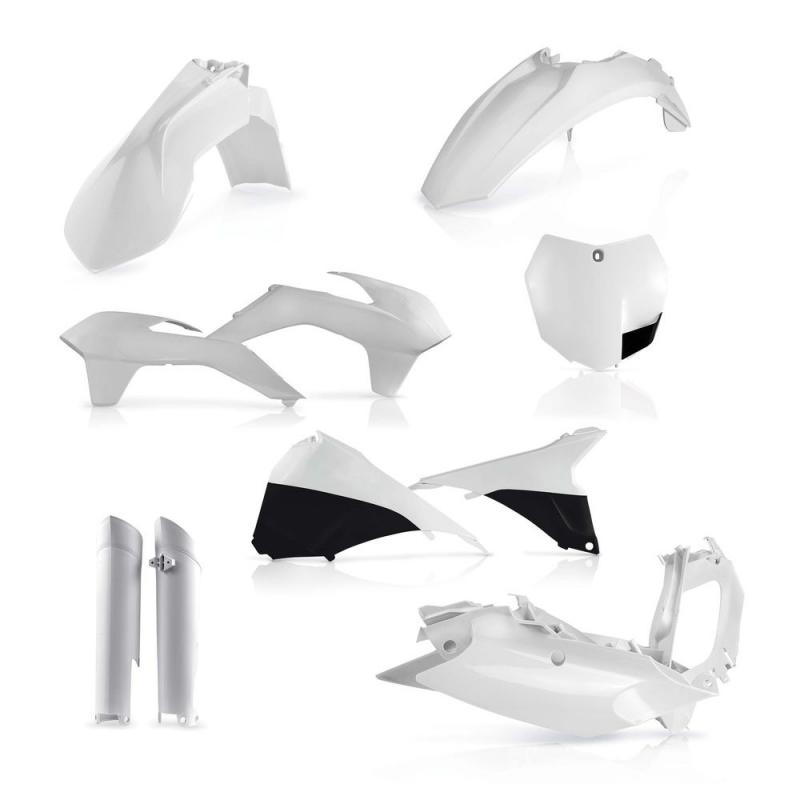 Kit plastiques complet Acerbis KYM SX-F 13-14 blanc