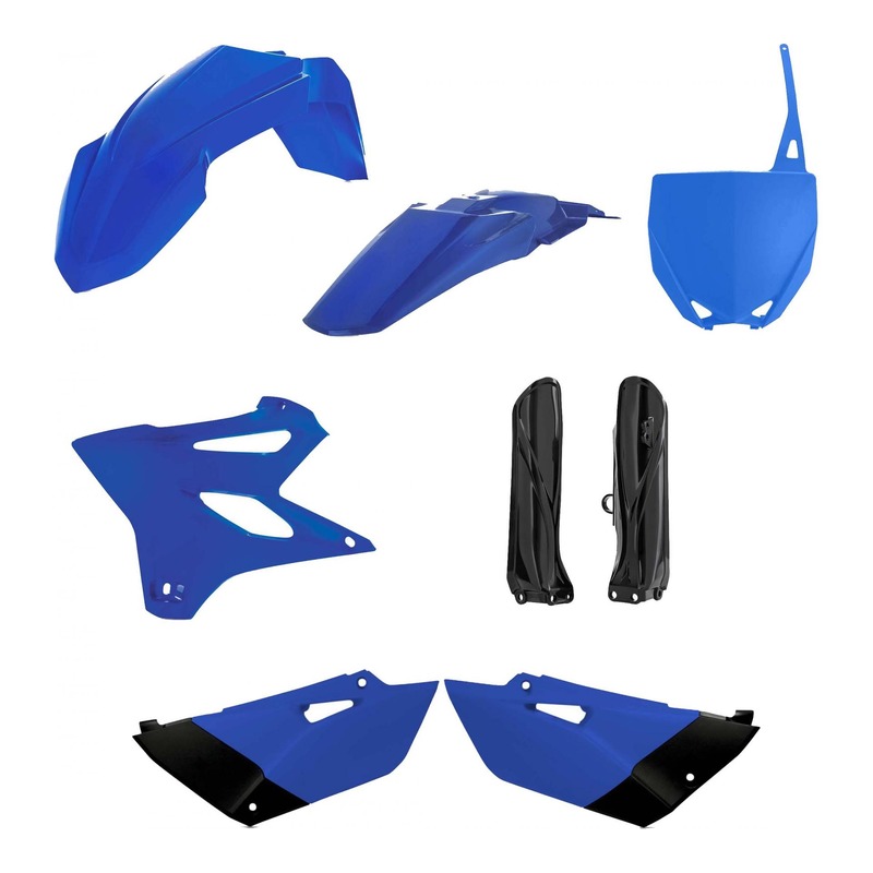 Kit plastiques complet Acerbis Yamaha 85 YZ 19-21 bleu/blanc/noir (couleur origine)