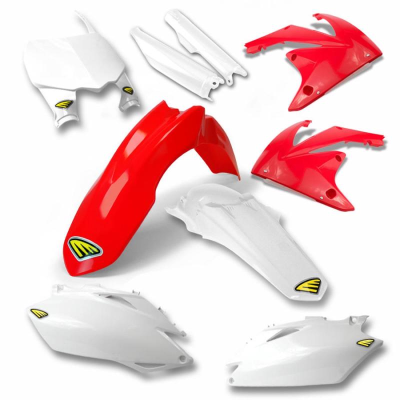 Kit plastiques Cycra Honda CRF 250R 10-13 OEM blanc/rouge