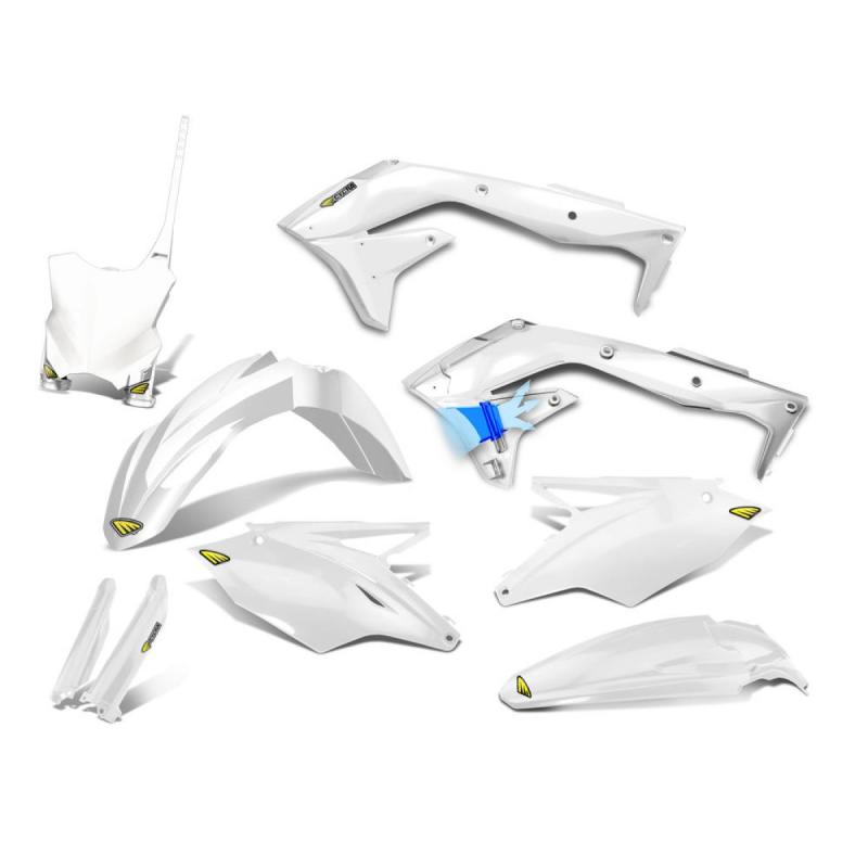 Kit plastiques Cycra Kawasaki 450 KX-F 16-17 blanc