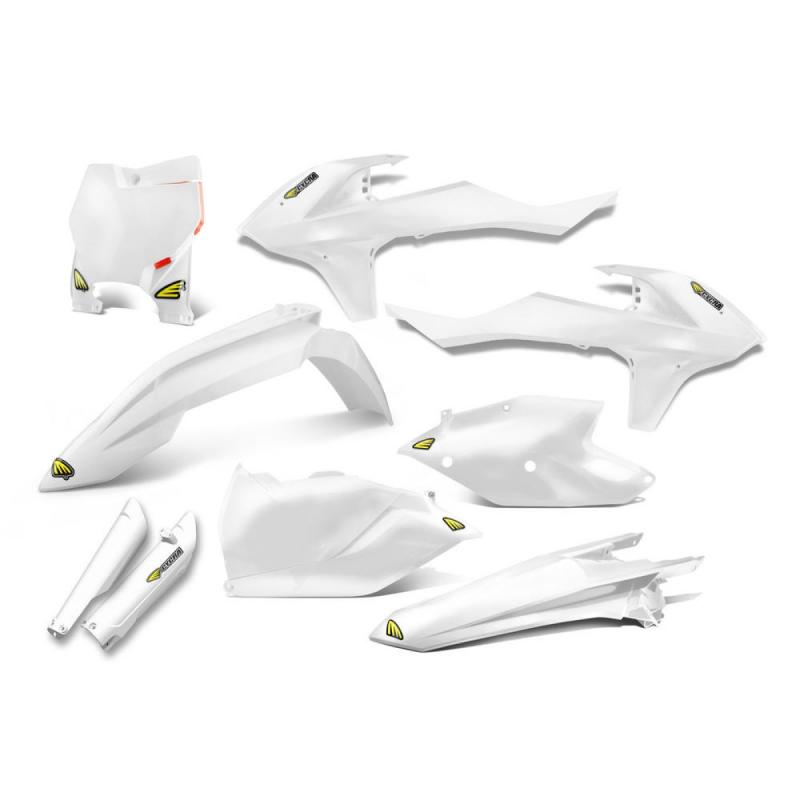 Kit plastiques Cycra KTM 125 SX 16-18 blanc