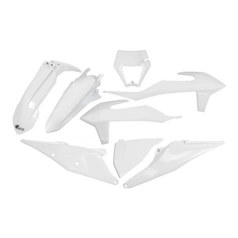 Kit plastiques UFO KTM 150 EXC TPI 20-21 blanc