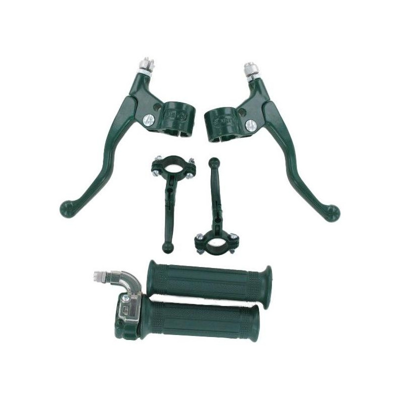 Kit poignée Targa métal vert