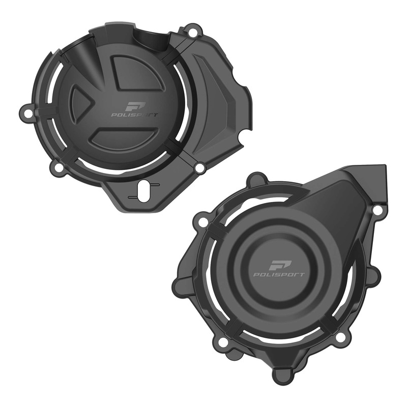 Kit Protections moteur Polisport Complet ExtrÃªme Noir CF Moto MT 450