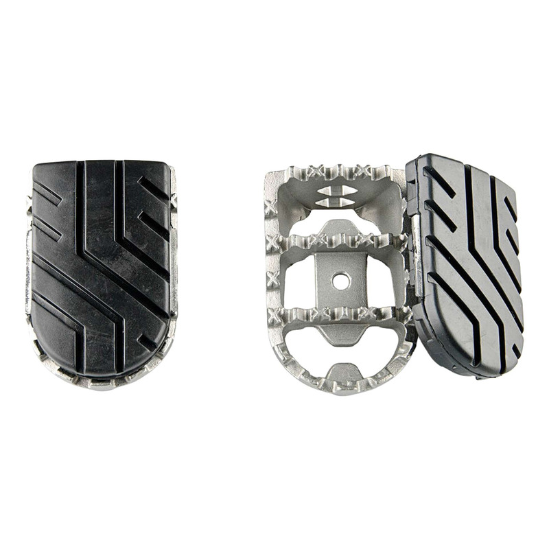 Kit repose-pieds SW Motech ION CF Moto 800 MT-X 25-26 argent