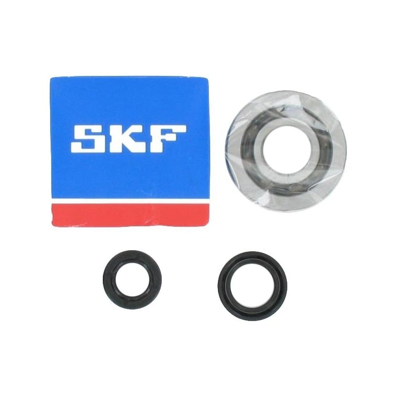 Kit roulements de vilebrequin SKF 20x52x12 cage polyamide et 6204 C4 pour Peugeot Speedfight 2 / TKR