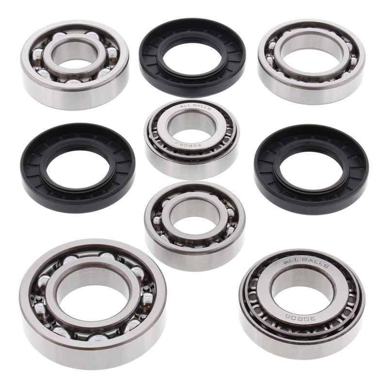 Kit Roulements et Joints de Différentiel Arrière ALL BALLS RACING - Yamaha 700 YFM Grizzly 08-25