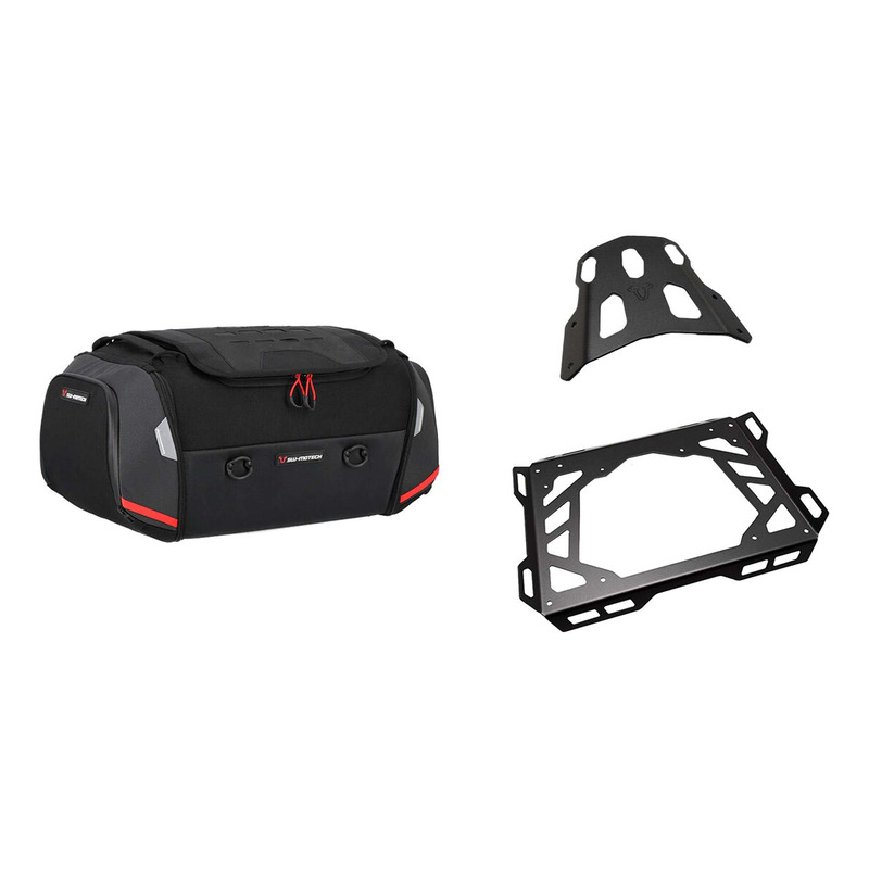 Kit sacoche de selle SW-Motech Rackpack + porte-bagages + extension KT