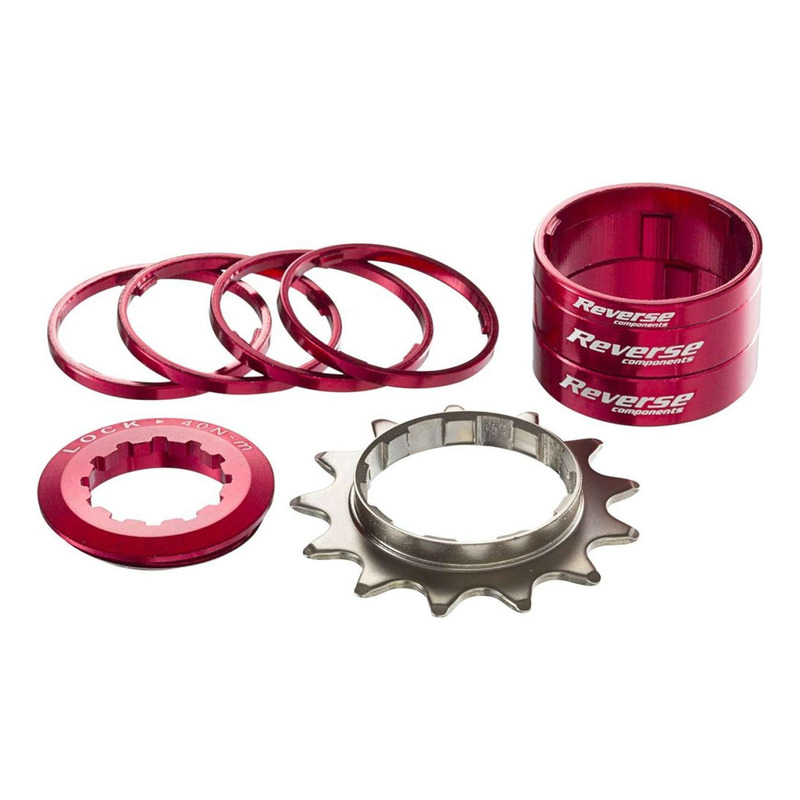 Kit single speed Reverse 13t HG rouge