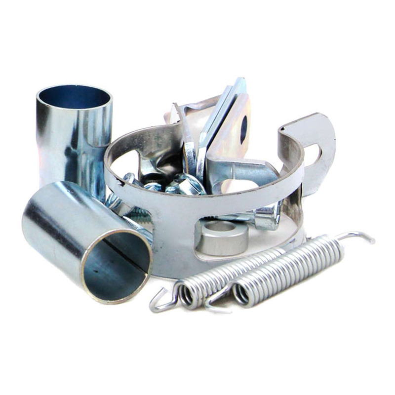 Kit support de pot Voca Racing Chromed 50/70cc Minarelli AM6