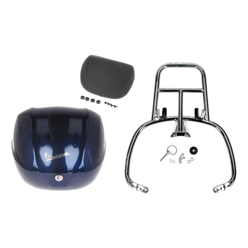 Kit top case bleu 32 L d'origine 01.CM2729490 Vespa Primavera 125 2024