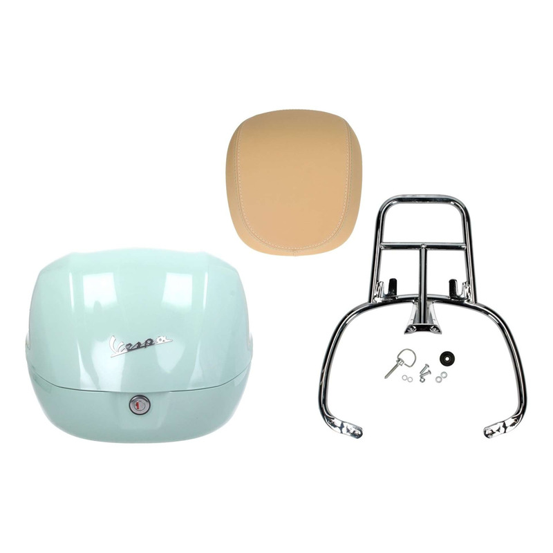 Kit top case latte menta 32 L d'origine 01.CM2729471 Vespa Primavera 1
