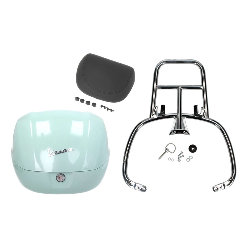 Kit top case latte menta 32 L d'origine 01.CM2729470 Vespa Primavera 1