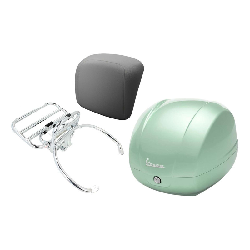 Kit top case latte menta 36 L d'origine 01.CM328313101 Vespa GTS 125 2022-24
