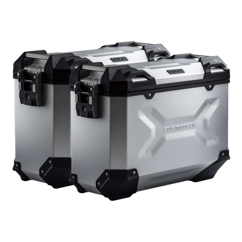 Kit valises SW-Motech Trax ADV 37L aluminium support PRO Moto Morini X-Cape 650 22-23