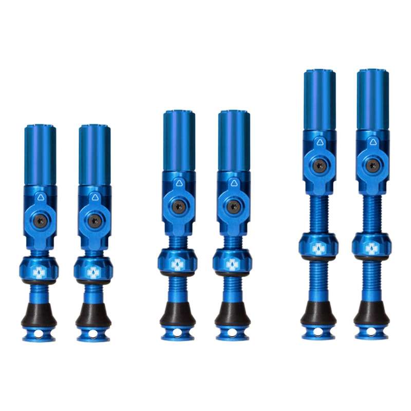 Kit Valves Tubeless Muc Off Big Bore Hybrid Bleu