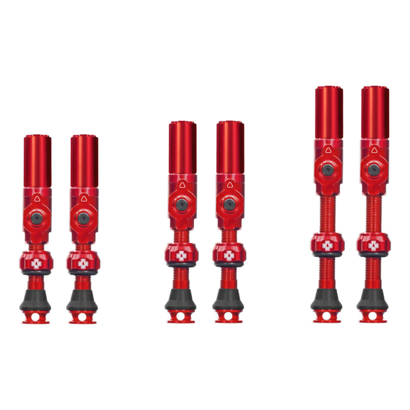 Kit Valves Tubeless Muc Off Big Bore Hybrid Rouge