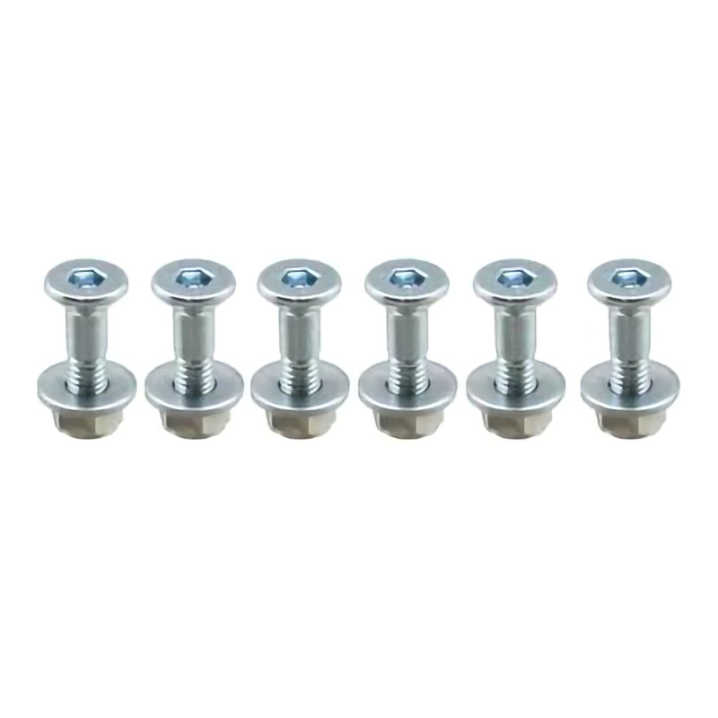 Kit Vis et Ã crous de Couronne SCAR en Acier pour motos Japonaises