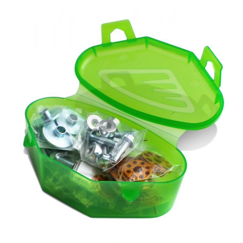 Kit visserie carénage Cycra Kawasaki 250 KX-F 04-16 argent/or