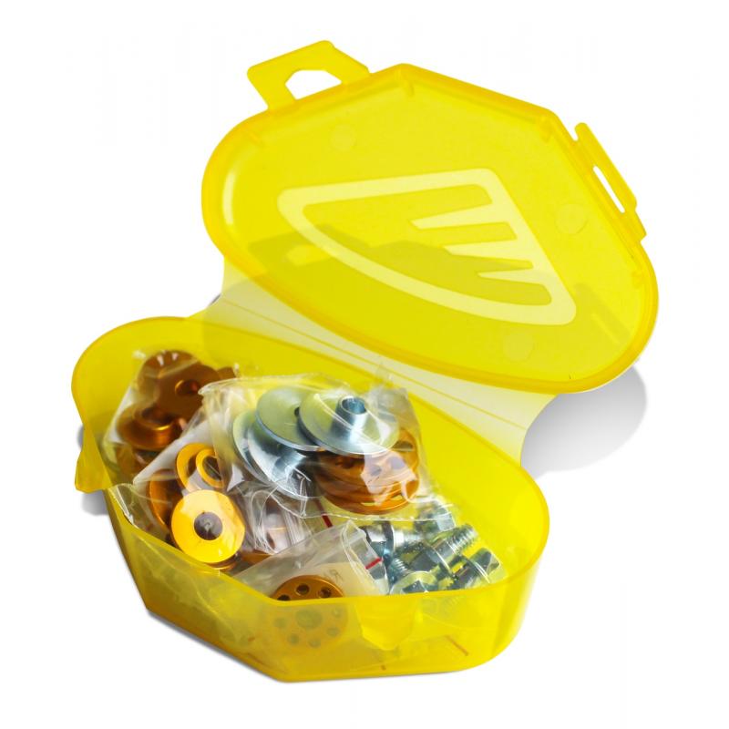 Kit visserie carénage Cycra Suzuki 250 RM-Z 10-17 argent/or