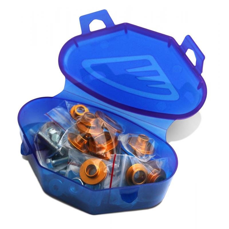 Kit visserie carénage Cycra Yamaha 250 YZ-F 10-13 argent/or
