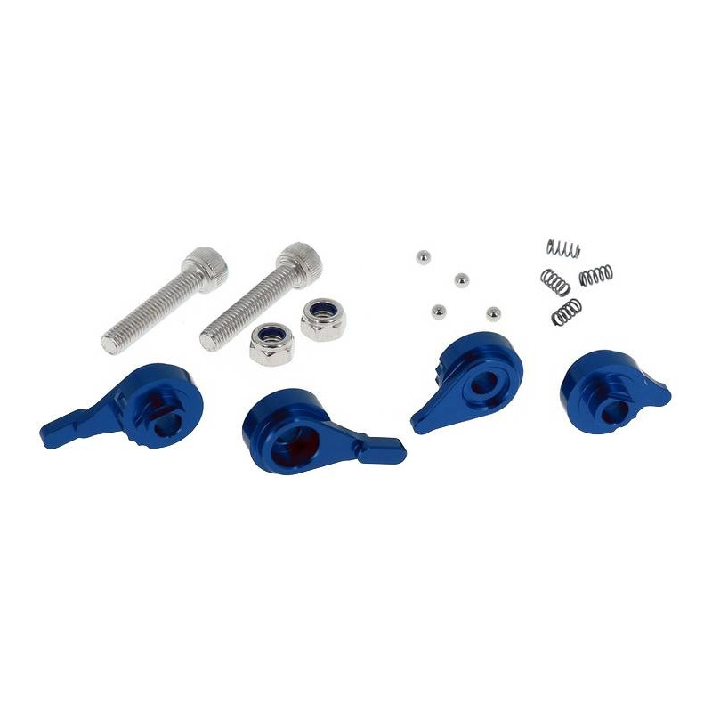 Kit visserie pour paire de leviers repliables V Parts bleu