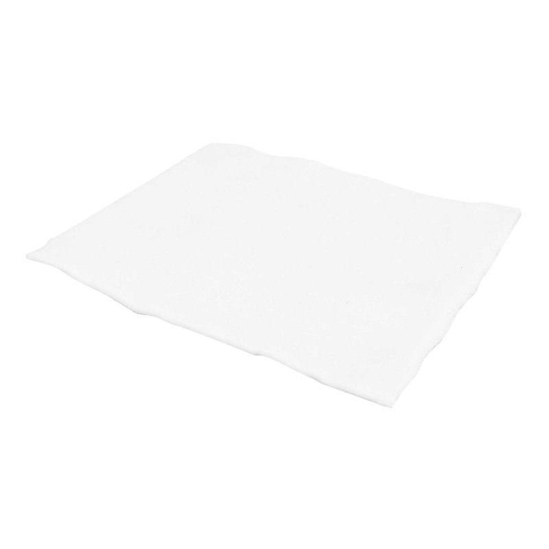Laine de silencieux Artein en fibre de verre + silice 280 x 320 mm épaisseur 6 mm + 850°C
