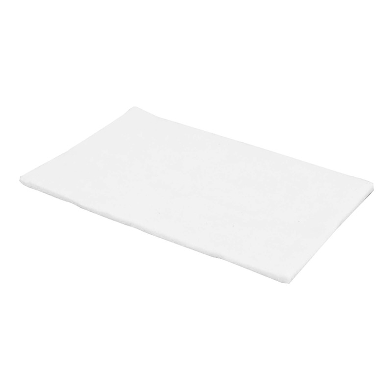 Laine de silencieux Artein en fibre de verre 200 x 320 mm épaisseur 10 mm + 550°C