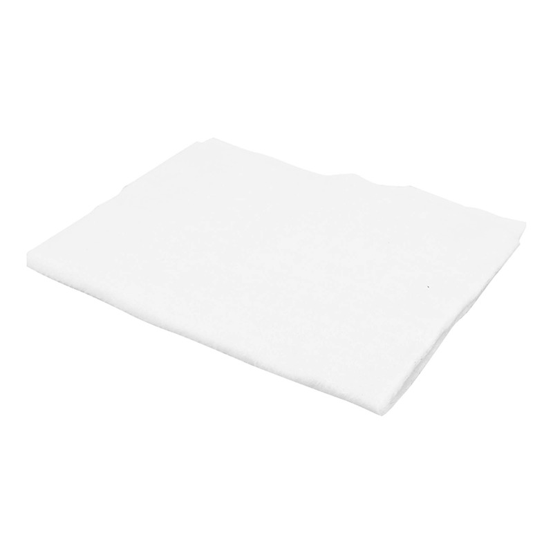 Laine de silencieux Artein en fibre de verre 320 x 500 mm épaisseur 10 mm + 550°C