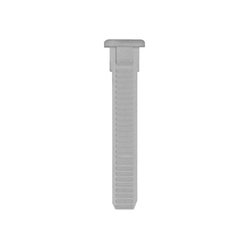 Languette blanche pour boucle micrométrique FLR 9cm (x2)
