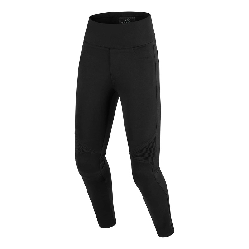 Legging moto femme Alpinestars Stella Flex-Ast black/black – Short