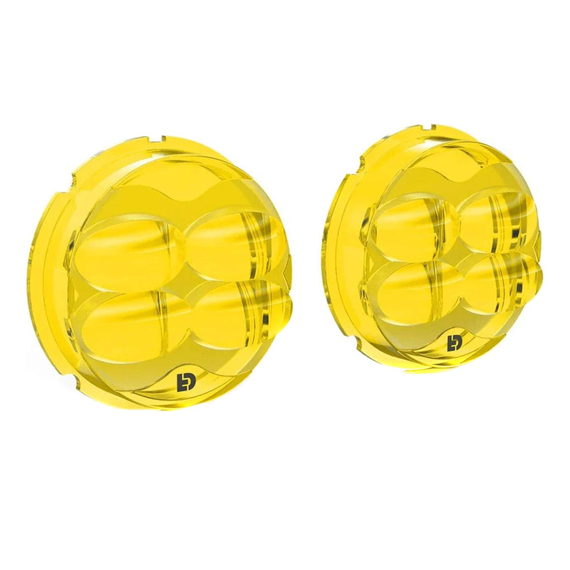 Lentilles antibrouillards jaune pour feux additionnels Denali D3