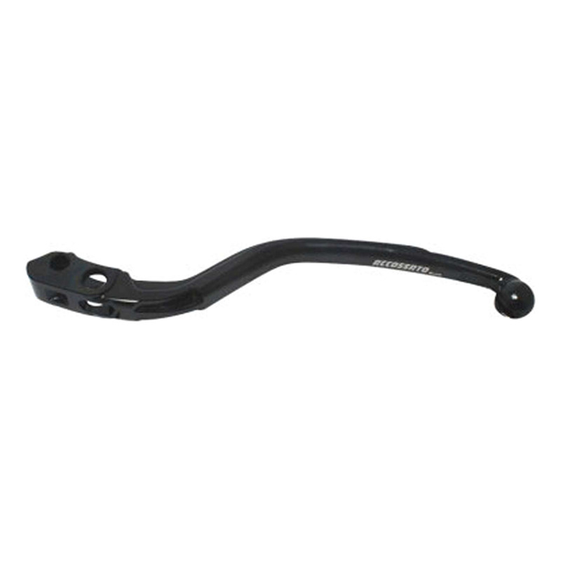 Levier d'embrayage 18mm Accossato alu long noir pour maîtres-cylindres radiaux Accossato/Brembo